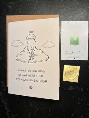 Sympathy Card - Loss of Dog (NWT)